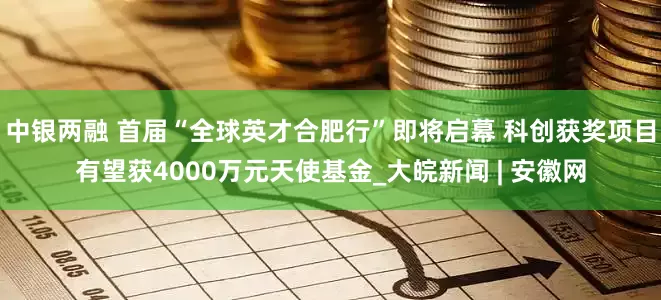 中银两融 首届“全球英才合肥行”即将启幕 科创获奖项目有望获4000万元天使基金_大皖新闻 | 安徽网